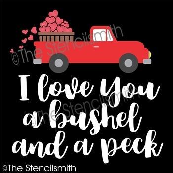 4878 - I love you a bushel - The Stencilsmith