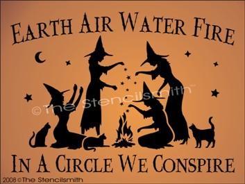 48 - Earth Air Water Fire ... Circle Conspire - The Stencilsmith