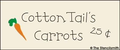 CottonTail's Carrots 25c - The Stencilsmith