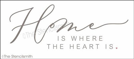 4936 - Home is where the heart is - The Stencilsmith