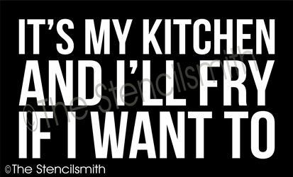 4951 - it's my kitchen - The Stencilsmith