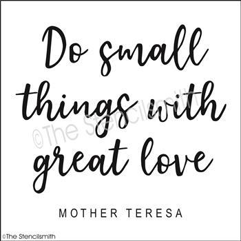 4981 - do small things with - The Stencilsmith