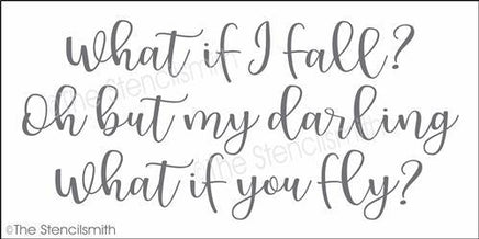 4989 - What if I fall? - The Stencilsmith
