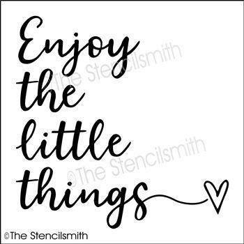 4995 - Enjoy the little things - The Stencilsmith