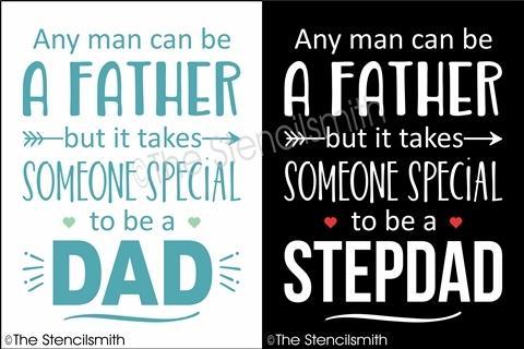 5020 - Any man can be a father - The Stencilsmith