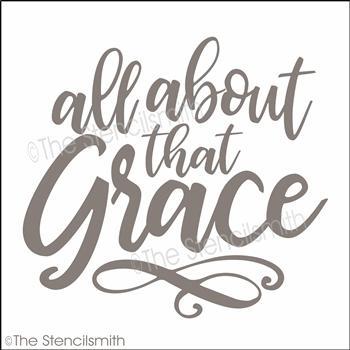 5027 - all about that Grace - The Stencilsmith