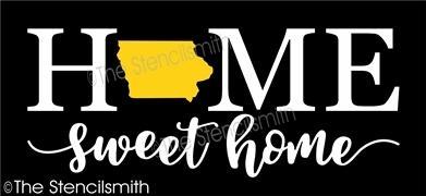 5081 - HOME (Iowa) sweet home - The Stencilsmith