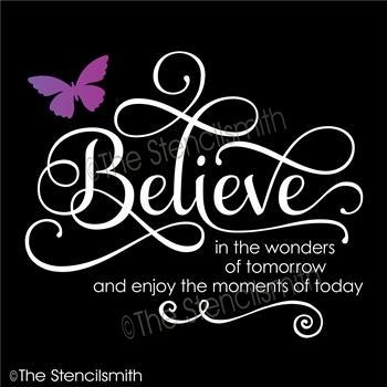 5117 - Believe in the wonders of - The Stencilsmith