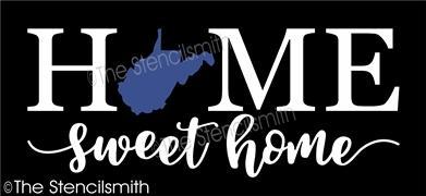 5125 - HOME (West Virginia) sweet home - The Stencilsmith
