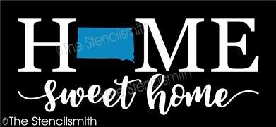 5142 - HOME (South Dakota) sweet home - The Stencilsmith