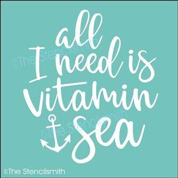 5147 - all I need is vitamin sea - The Stencilsmith