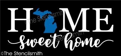 5174 - HOME (Michigan) sweet home - The Stencilsmith