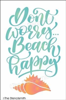 5180 - Don't Worry Beach Happy - The Stencilsmith