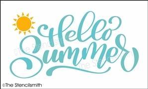 5183 - hello summer - The Stencilsmith