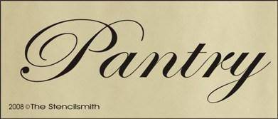 519 - Pantry - The Stencilsmith