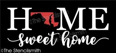 5217 - HOME (Maryland) sweet home - The Stencilsmith