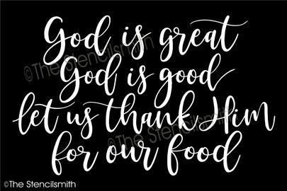 5230 - God is great - The Stencilsmith