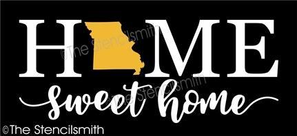 5239 - HOME (Missouri) sweet home - The Stencilsmith