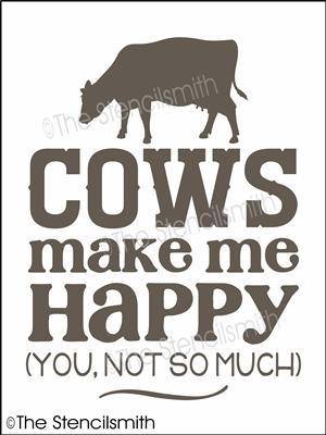 5247 - Cows make me happy - The Stencilsmith