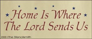 524 - Home is where the Lord Sends Us - The Stencilsmith