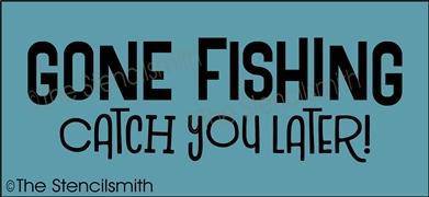 5257 - Gone Fishing - The Stencilsmith