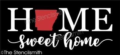 5263 - HOME (Arkansas) sweet home - The Stencilsmith