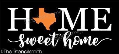 5264 - HOME (Texas) sweet home - The Stencilsmith
