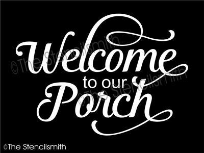 5268 - Welcome to our Porch - The Stencilsmith