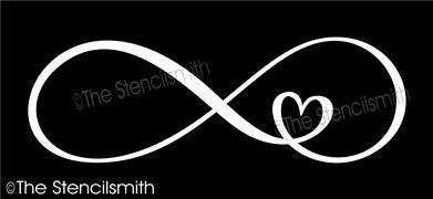 5278 - infinity (heart) - The Stencilsmith
