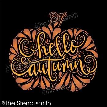 5313 - hello autumn - The Stencilsmith