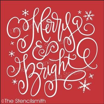 5316 - Merry & Bright - The Stencilsmith