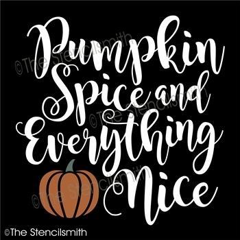 5348 - pumpkin spice and everything nice - The Stencilsmith