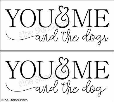 5386 - You & Me and the dog(s) - The Stencilsmith