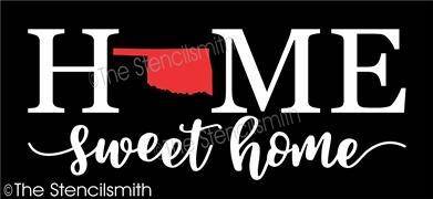 5391 - HOME (Oklahoma) sweet home - The Stencilsmith
