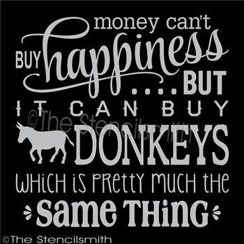 5402 - Money can't buy ... Donkeys - The Stencilsmith