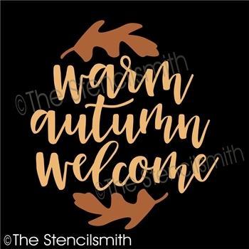 5409 - warm autumn welcome - The Stencilsmith