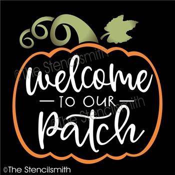 5411 - welcome to our patch - The Stencilsmith
