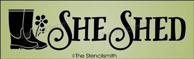5412 - She Shed - The Stencilsmith