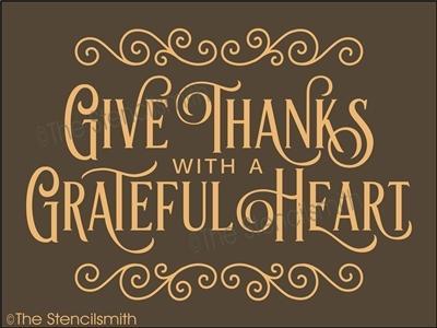 5422 - Give Thanks with - The Stencilsmith
