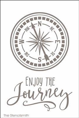 5425 - enjoy the Journey - The Stencilsmith