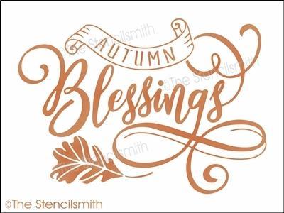 5428 - Autumn Blessings - The Stencilsmith