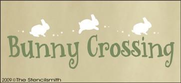 542 - Bunny Crossing - The Stencilsmith