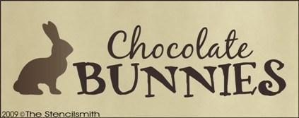 544 - Chocolate Bunnies - The Stencilsmith
