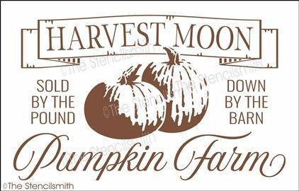 5492 - Harvest Moon Pumpkin Farm - The Stencilsmith
