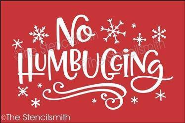 5519 - No Humbugging - The Stencilsmith