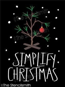 5567 - Simplify Christmas - The Stencilsmith