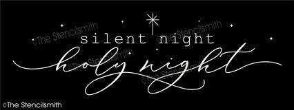 5574 - Silent Night Holy Night - The Stencilsmith