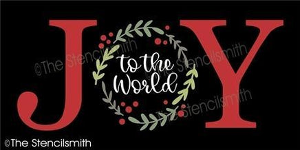 5589 - JOY to the world - The Stencilsmith