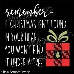 5603 - remember if Christmas isn't found - The Stencilsmith