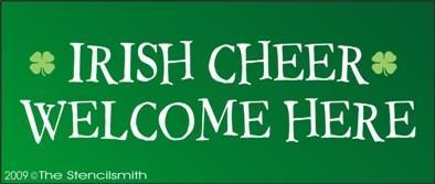 560 - Irish Cheer Welcome Here - The Stencilsmith